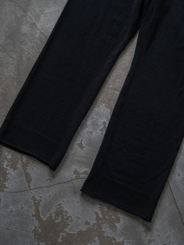 Cashmere Easy Flare Pants【black】