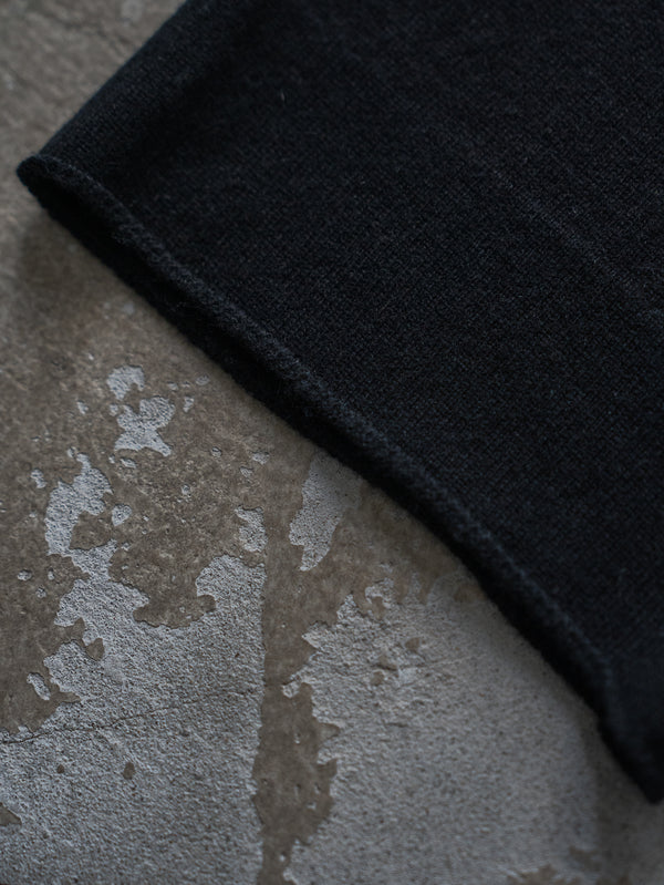 Cashmere Easy Flare Pants【black】