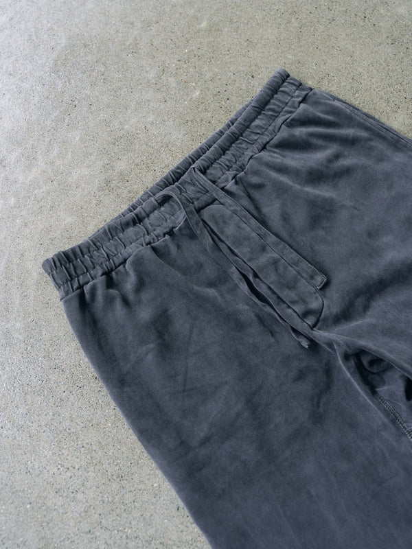 Cut-off Flare Sweatpants [Pigment Gray]