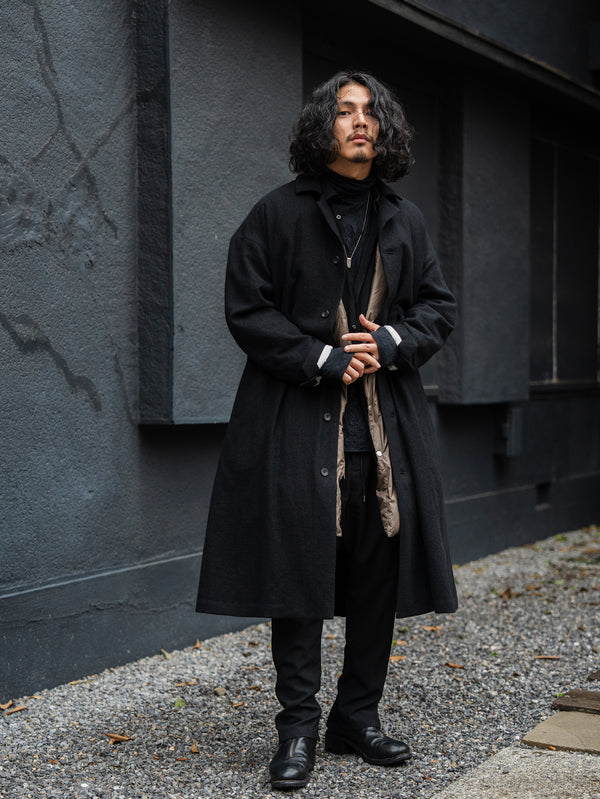 Thermal Layered Long Vest 【DUST】