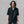 Black Frayed Edge Linen Shirt [for setup]