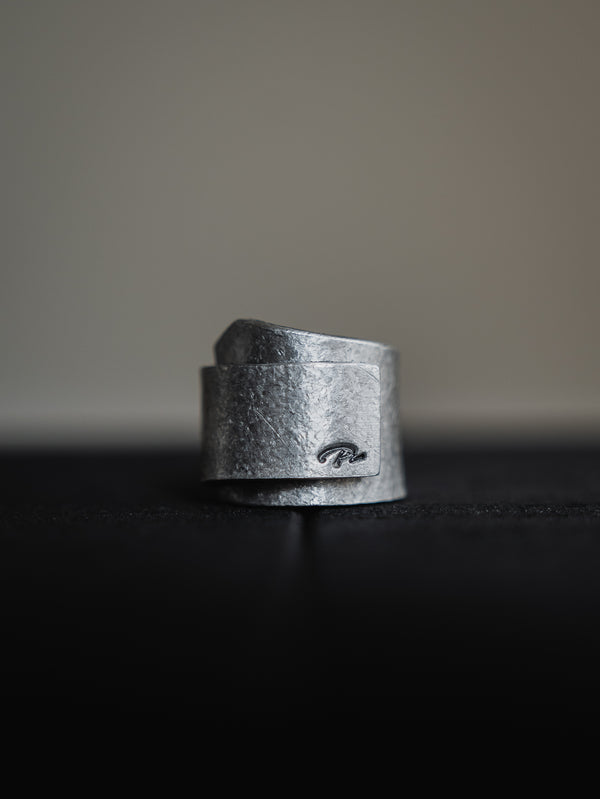 Stannum Leather Ring 002 [Silver]