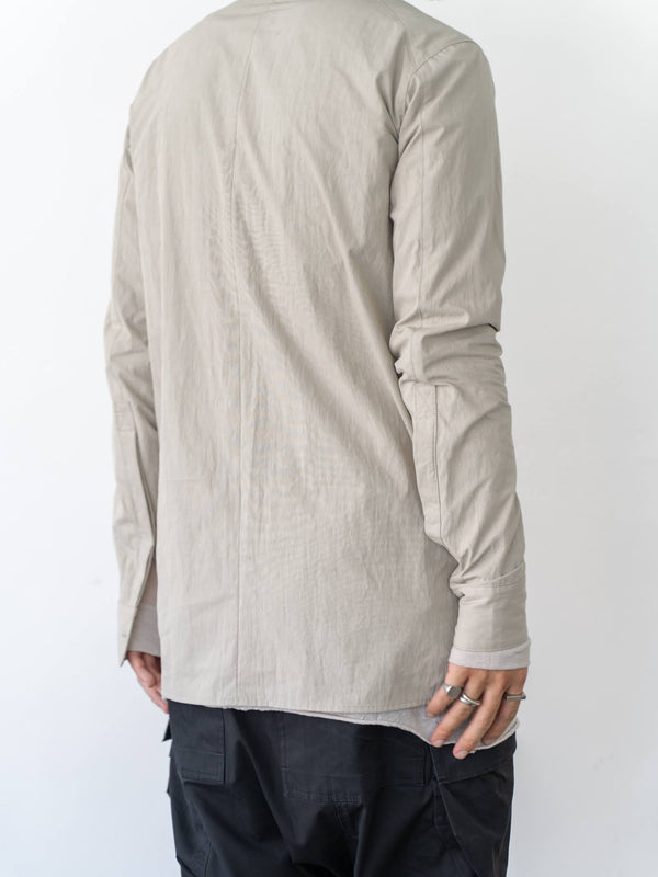 Textured Crease Shirt [Desert Gray]