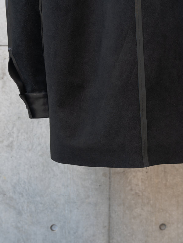 Inverto-Seam Reversible Leather Jacket