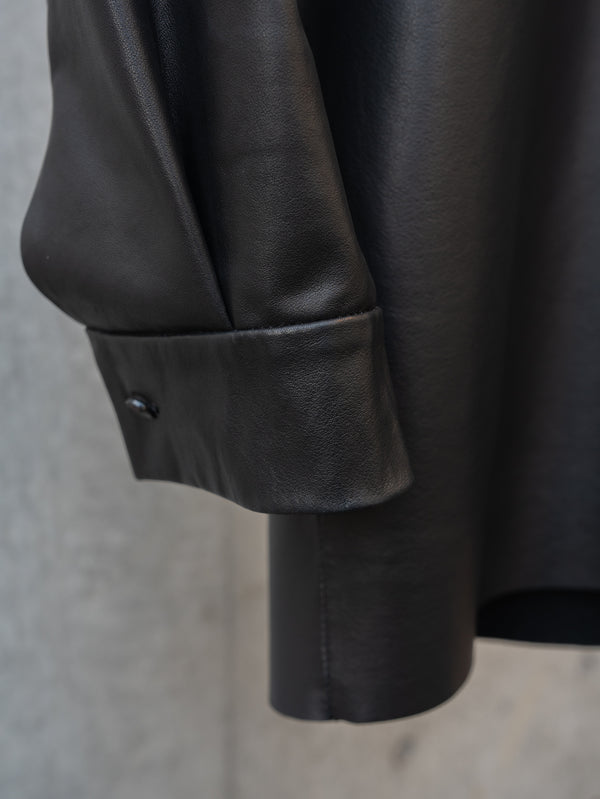 Inverto-Seam Reversible Leather Jacket