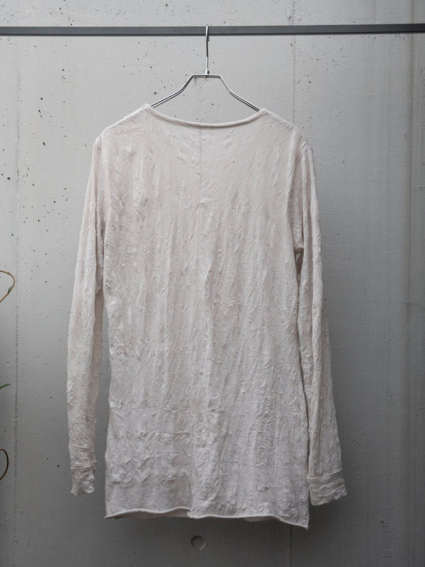 Craft Fabric Layered L/S T-shirt【oyster】