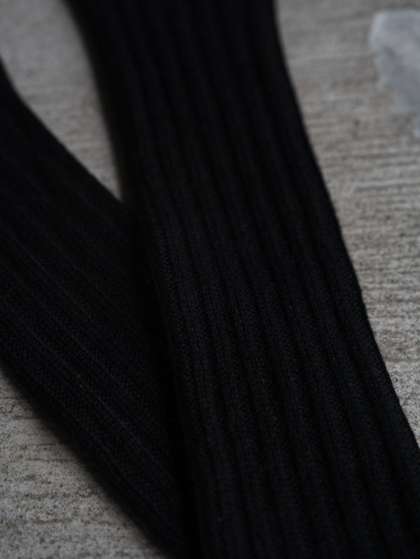 Cashmere Layered Arm Wormer【black】