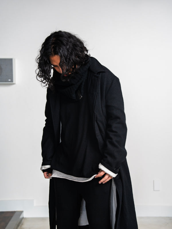 Cashmere Easy Flare Pants【black】