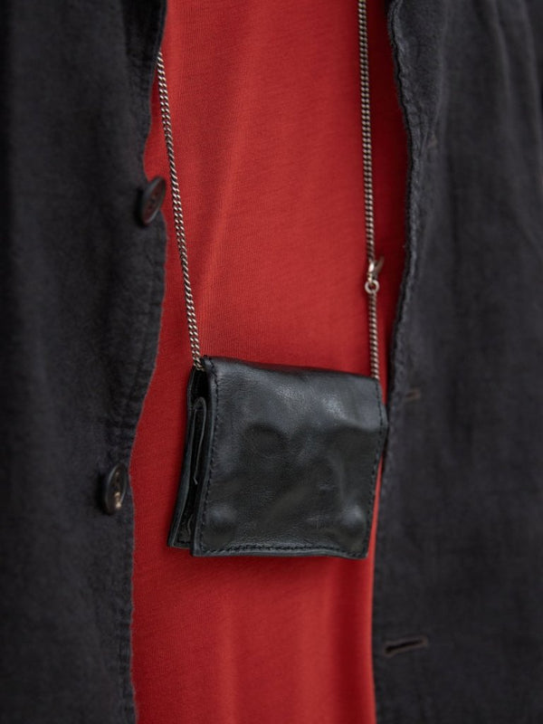 3way Leather Neck Wallet [Silver925] - PRY