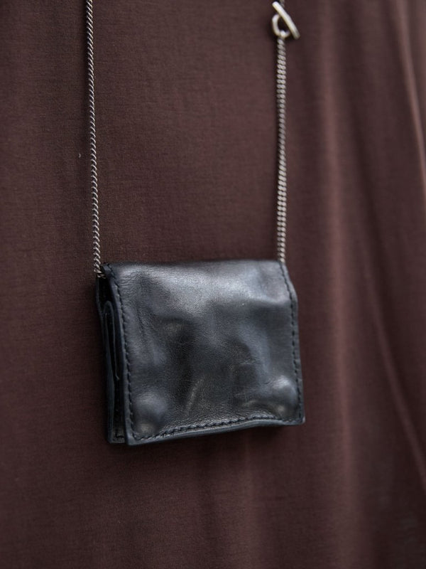 3way Leather Neck Wallet [Silver925] - PRY