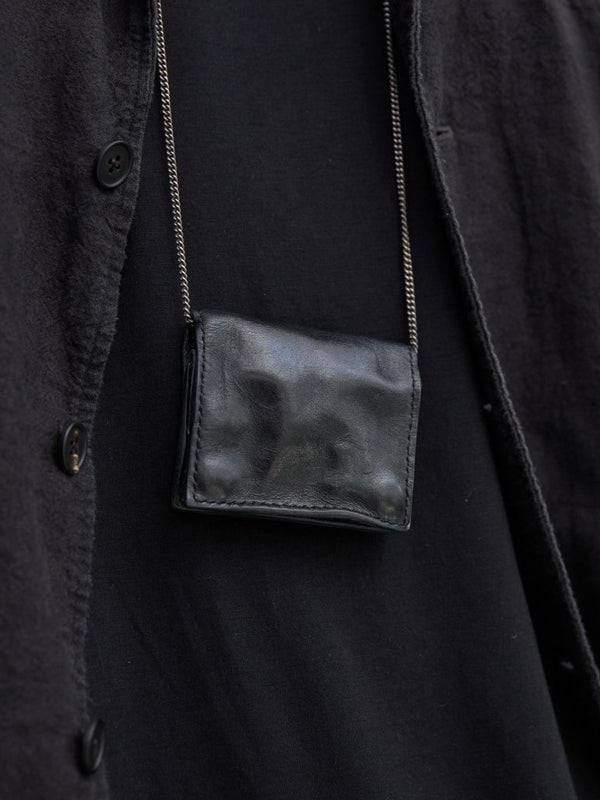 3way Leather Neck Wallet [Silver925] - PRY