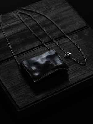 3way Leather Neck Wallet [Silver925] - PRY