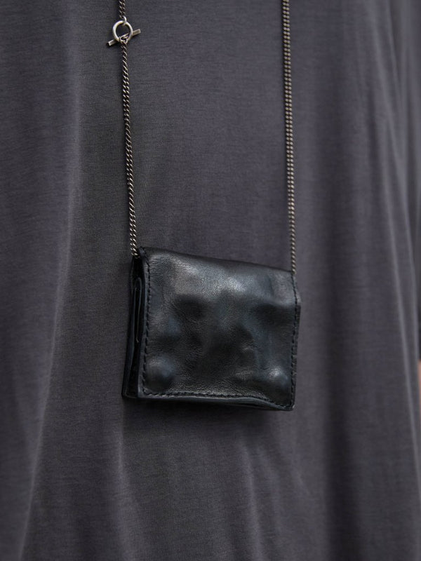 3way Leather Neck Wallet [Silver925] - PRY