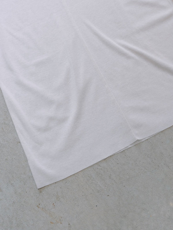 Luxe Gas Spun Layered T-shirt [milk]