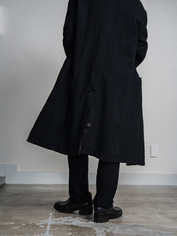 Cashmere Easy Flare Pants【black】