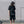 Black Frayed Edge Linen Shirt [for setup]