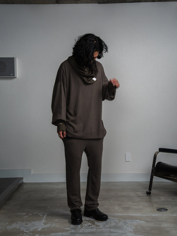 Cashmere Easy Flare Pants【taupe】