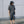 DarkGray Frayed Edge Linen Shirt [for setup]