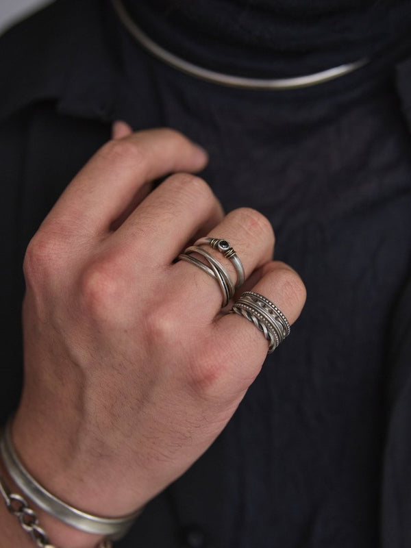5 Piece Layered Pinky Ring - PRY