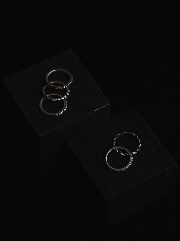 5 Piece Layered Pinky Ring - PRY