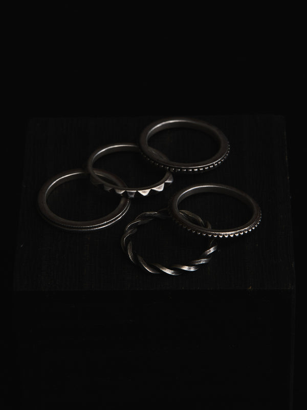 5 Piece Layered Pinky Ring