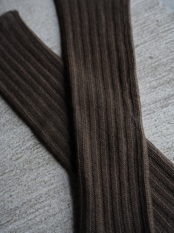 Cashmere Layered Arm Wormer【taupe】