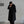 Back-Vent Washed-Serge Overcoat [尾州ウール]【black】