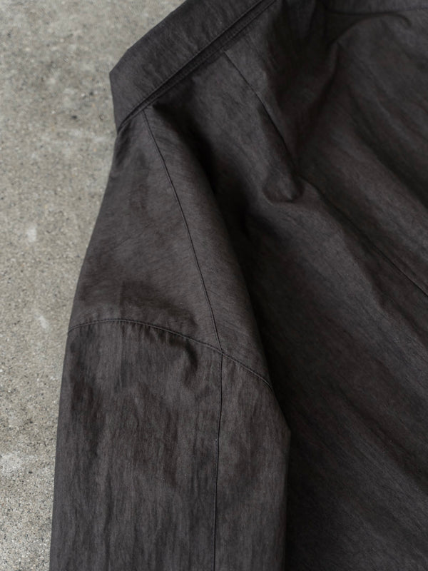 Textured Crease Shirt [Cigar Black]