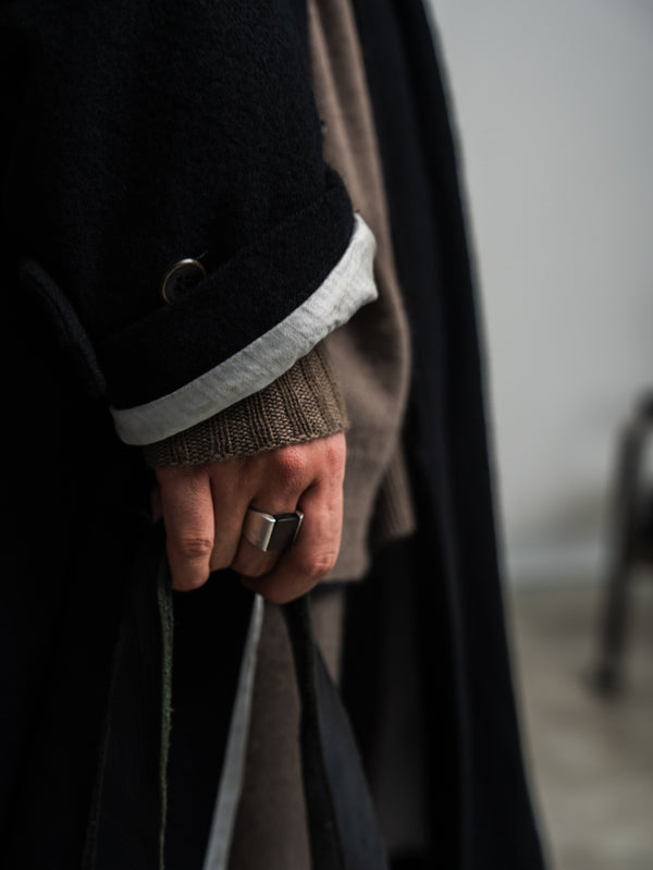 Cashmere Layered Arm Wormer【taupe】