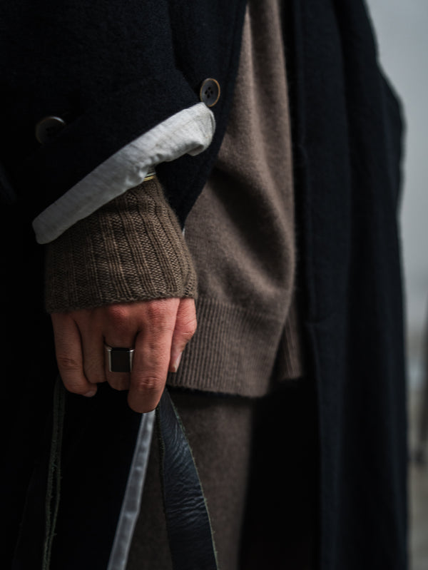 Cashmere Layered Arm Wormer【taupe】
