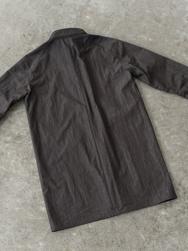 Textured Crease Shirt [Cigar Black]