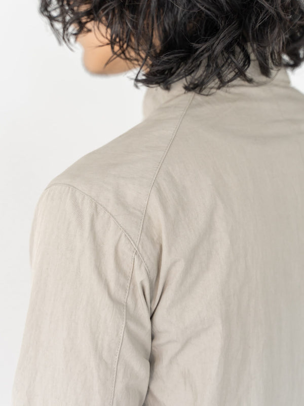 Textured Crease Shirt [Desert Gray]