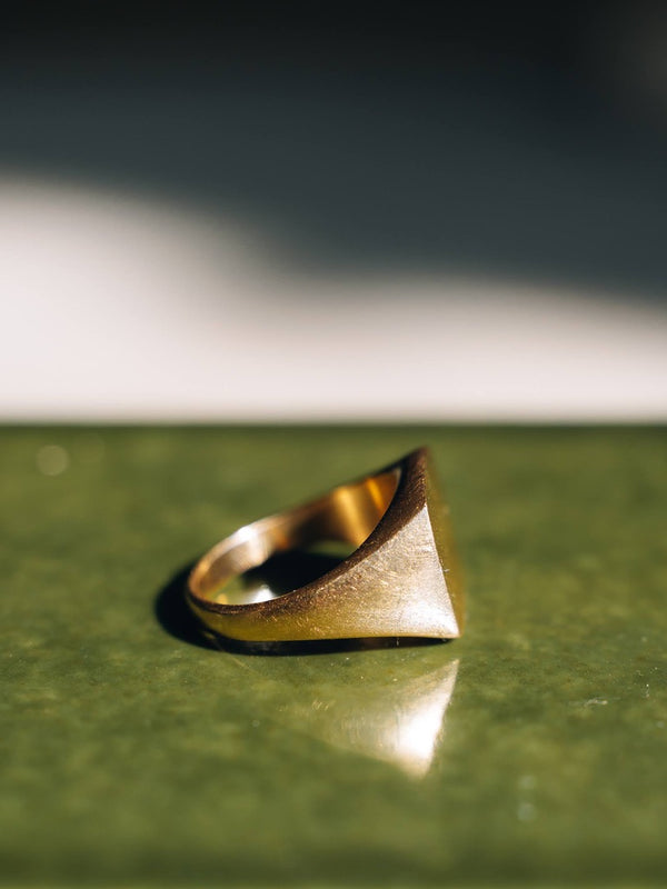 SIGNET Pinky Ring [k10 gold]