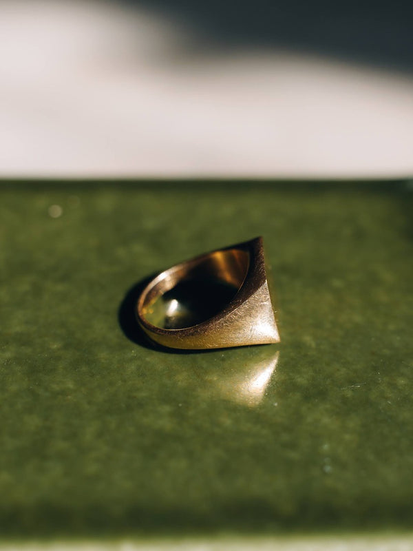 SIGNET Pinky Ring [k10 gold]