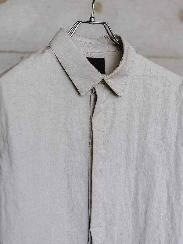 Textured Crease Shirt [Desert Gray]