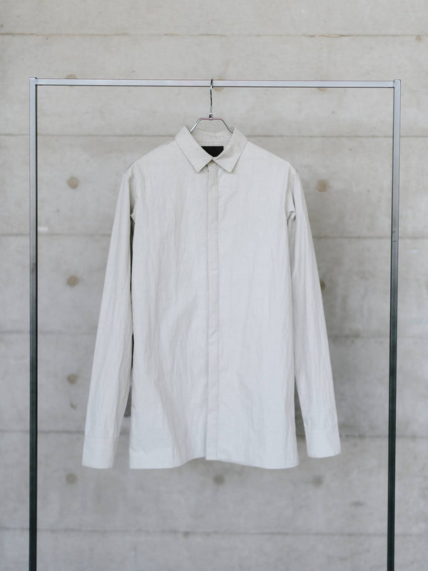 Textured Crease Shirt [Desert Gray]