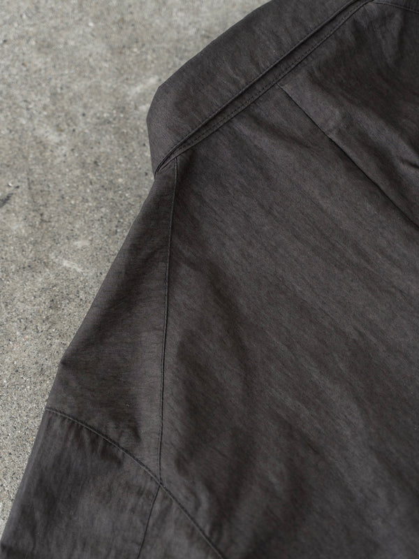 Textured Crease Shirt [Cigar Black]