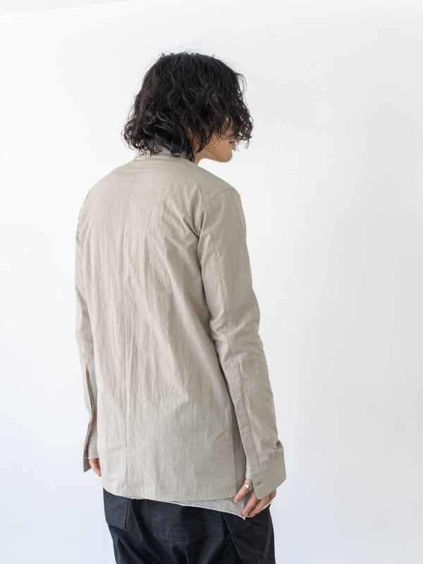 Textured Crease Shirt [Desert Gray]