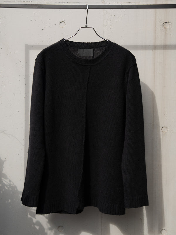 Brushed Cashmere Docking Sweater