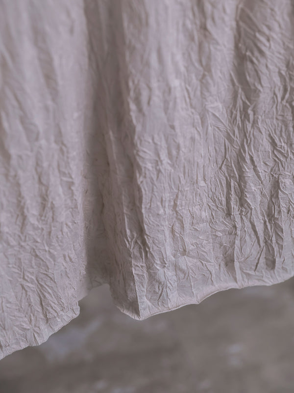 Craft Fabric Layered Turtle-neck L/S T-shirt [尾州コットン]【oyster】
