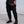 Velvet Suede Sarouel Crop Pants [BLACK]