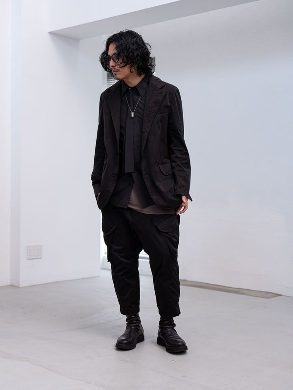 LIMONTA Ensemble Shirt Jacket [BLACK]