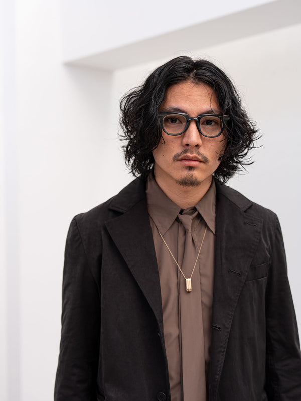 Velvet Suede Tailored Jacket [BLACK]