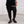 Velvet Suede Sarouel Crop Pants [BLACK]