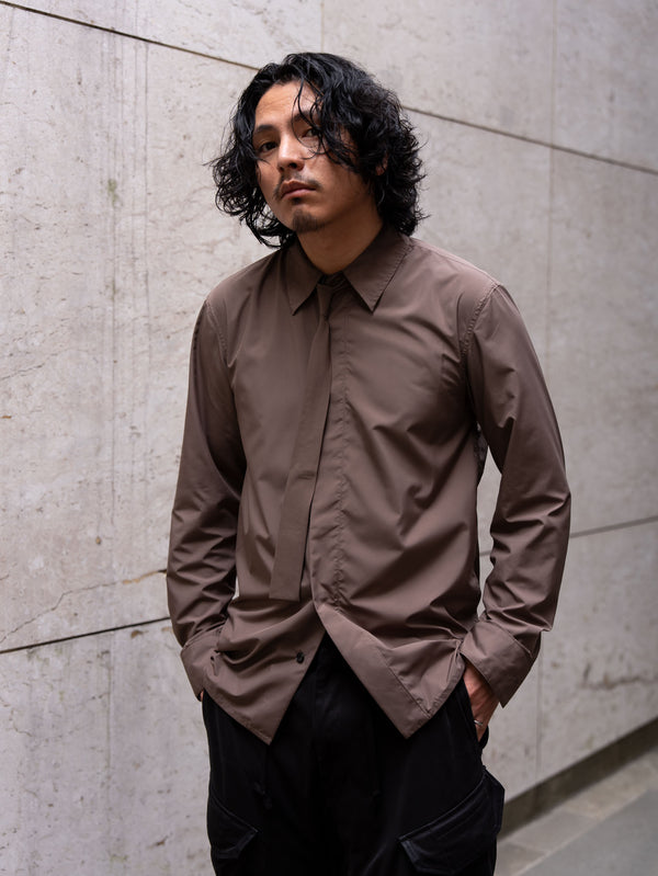 LIMONTA Ensemble Shirt Jacket [TAUPE]