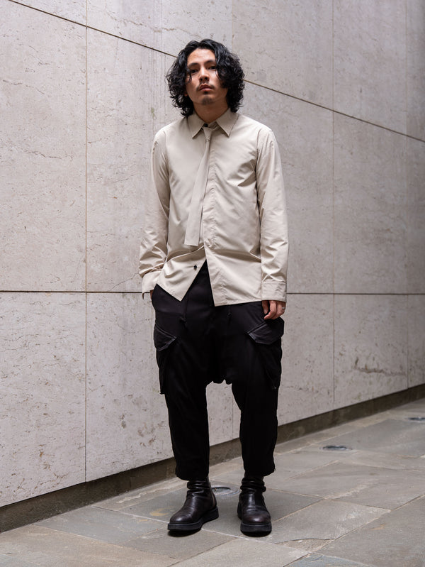 LIMONTA Ensemble Shirt Jacket [OYSTER]