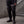 Velvet Suede Sarouel Crop Pants [BLACK]