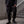 Velvet Suede Sarouel Crop Pants [BLACK]