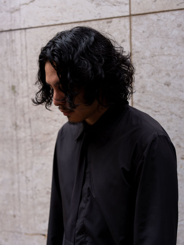 LIMONTA Ensemble Shirt Jacket [BLACK]