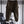 Velvet Suede Sarouel Crop Pants [UMBER]